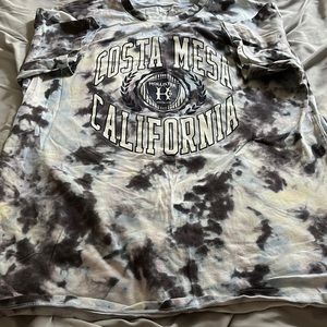 Hollister Tshirt Size medium tie-dye